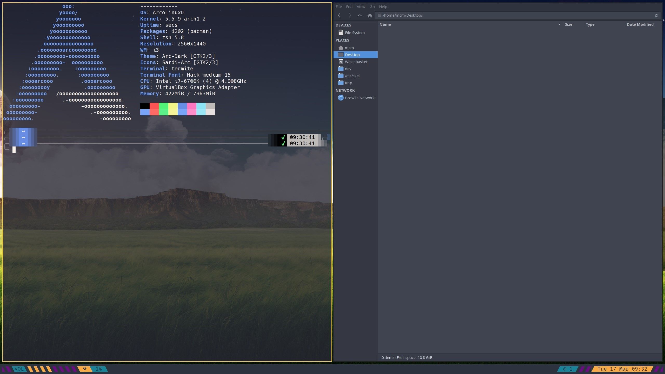 My Linux Rice